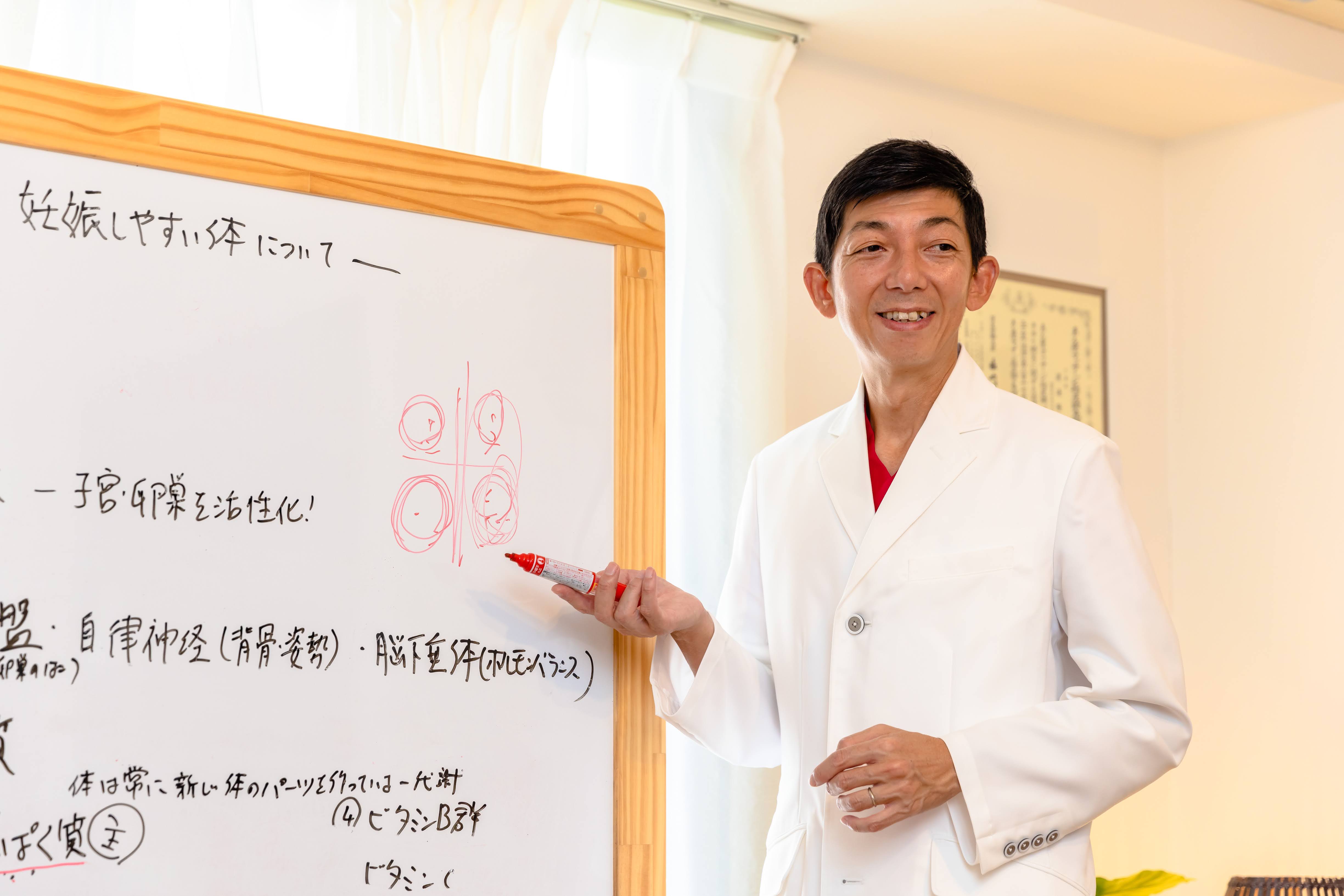 不妊専門　鍼灸整体　美浜鍼生堂　院長　不妊　妊活　不妊治療　鍼灸　東洋医学